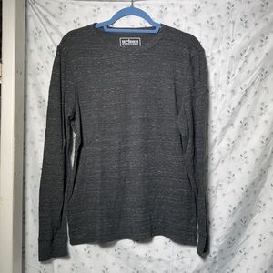 Urban pipeline - gray - long sleeve t - medium